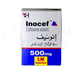 INOCEF 500MG IV INJ