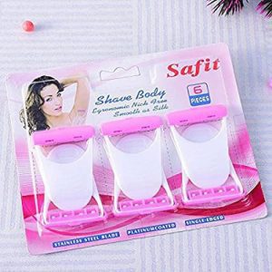 Safit Shave Ladies Body Razor - 6Pcs