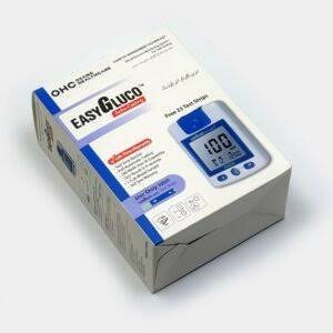 EasyGluco Meter - Auto Coding - Free 25 Test Strips