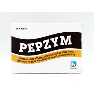 PEPZYM 20MG TAB