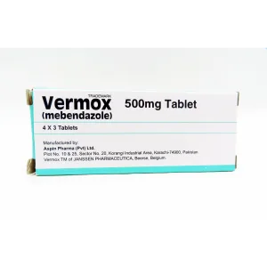 VERMOX TAB 500MG