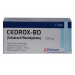 CEDROX-BD TAB 500MG