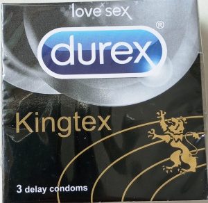 Durex Kingtex Delay Condoms 3 Pieces