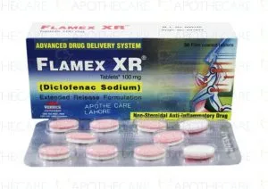 FLAMEX XR 100MG TAB