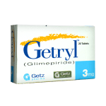 GETRYL 3 MG TAB