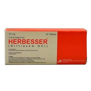 HERBESSER 30MG CAPS
