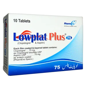 LOWPLAT PLUS 75MG TAB