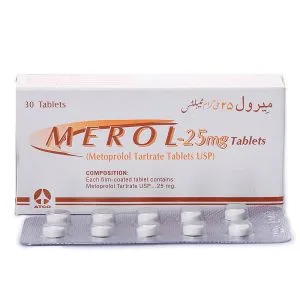 MEROL 25 MG TAB