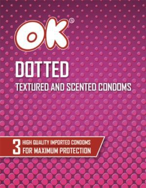 OK Condoms | Dotted Textured & Scented