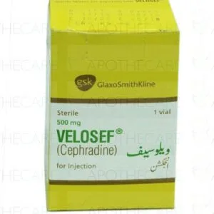 VELOSEF INJ 500MG